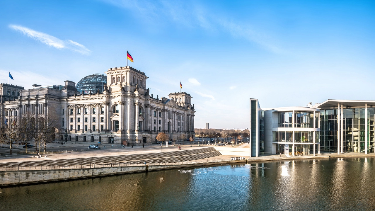 Regierungsviertel in Berlin