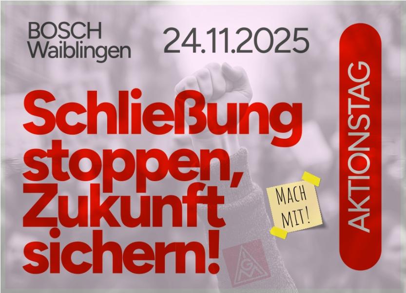 Kundgebung Bosch WaP